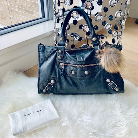 SOLD on M !!! Auth Balenciaga Giant 21 Work Bag - Picture 2 of 8